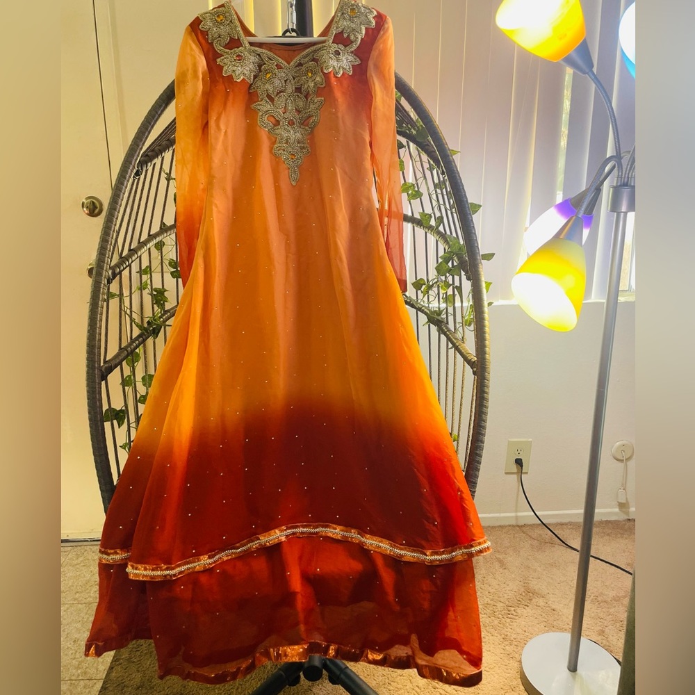 New pakistani tye&dye dress